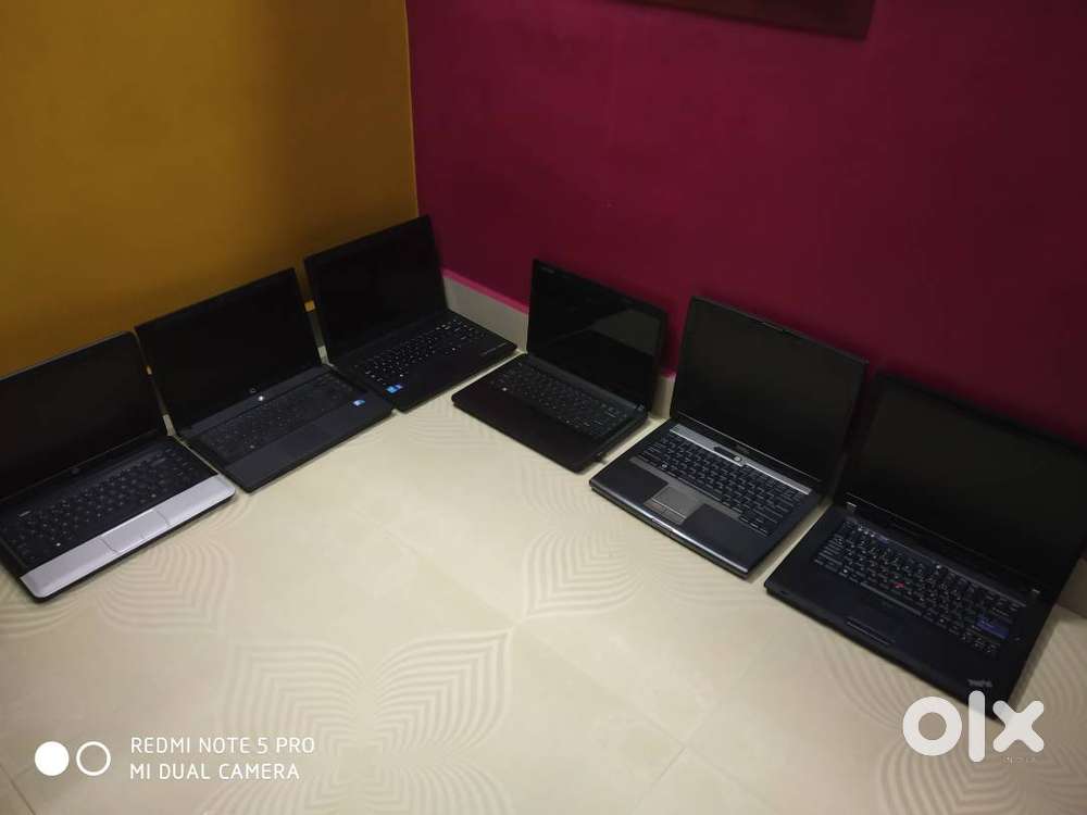 10 Laptop sale 4gb ram 320gb storage good working no battery each 4500