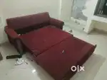 Sofa Cum bed with storage (Price Negotiable)