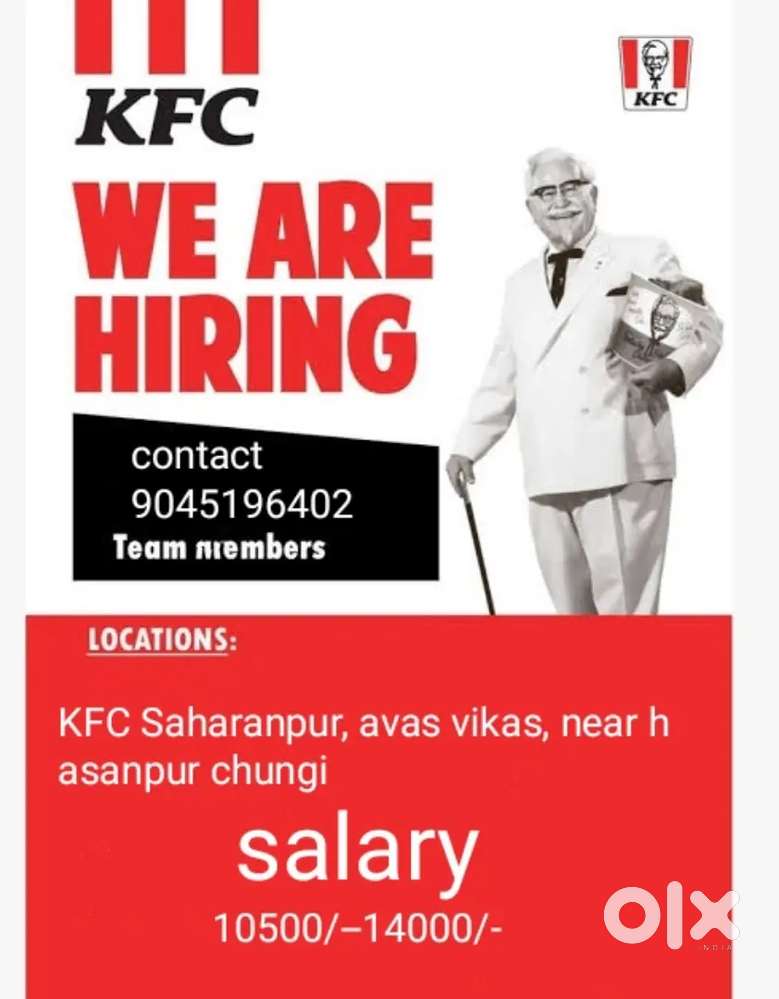 Team member, Crew member, waiter , service staff