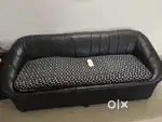 Black sofa 3 seater