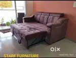 3 seater sofa comebed with comfortable headrest and designing handle