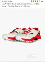 Sega Reach Spikes shoes. New Piece.
