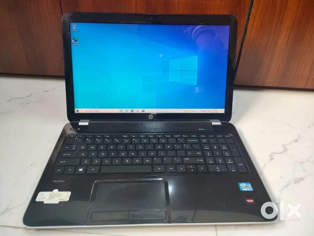 HP Pavilion laptop with 4 GB RAM, 256 GB SSD, 1TB Harddisk