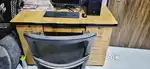 Computer set table wheelchair khurchi
