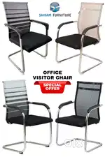 Sairam Furniture new office staff chair mesh fabric arm chair offer
