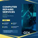 Computer Repair & Service all at your home
