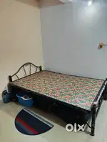 Iron double bed