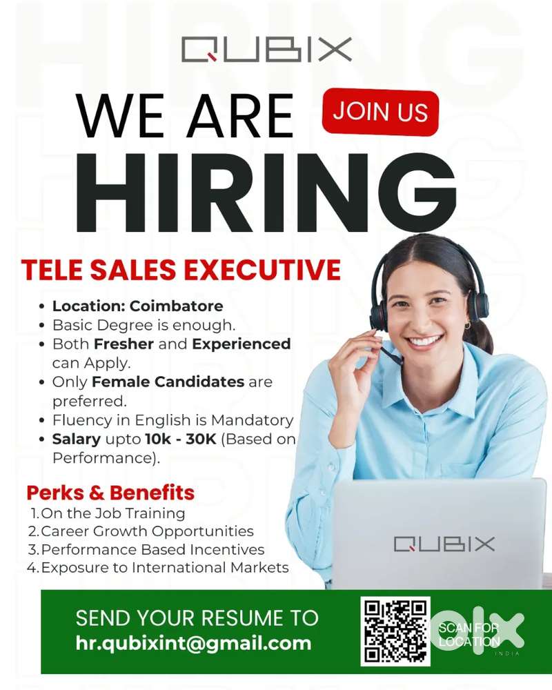 Tele sales executive