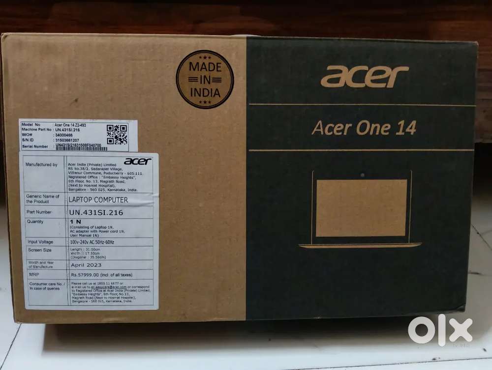 Brand New - Acer One 14