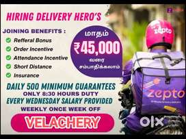 ZEPTO VELACHERY ADAMBAKKAM DELIVERY 20/700₹ NEW 30/1150₹ MG 40/1800₹