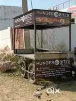Food cart (thela) looha body k sath