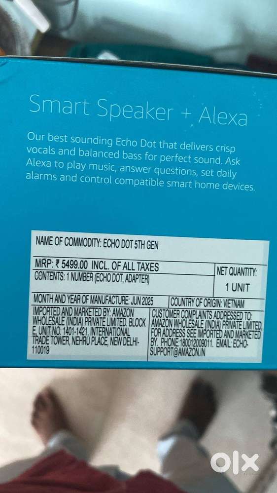 Alexa Echo DOT-5th Gen