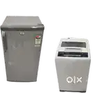 Great deal on combo single door fridge and top load washing Machine