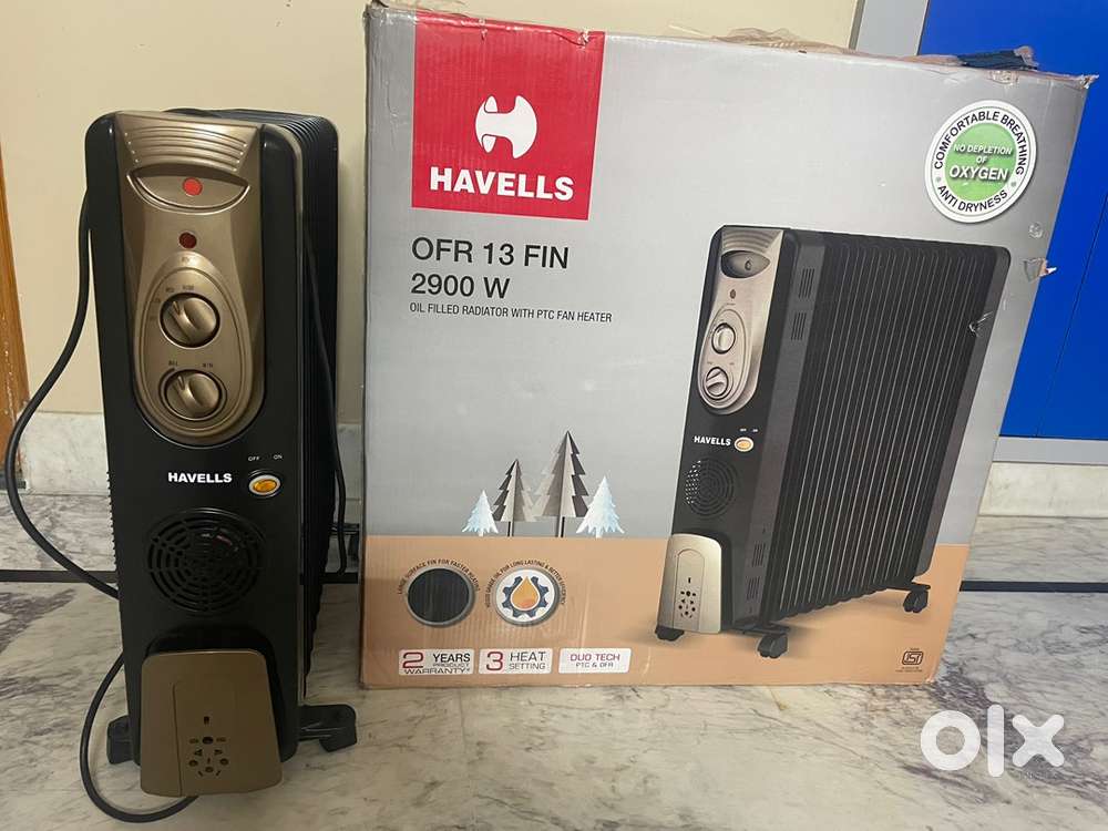 Havells Oil Heater OFR 13 Fin OFR 2900 Watt [Jan 2024 Purchased]