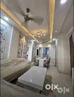 On road 3bhk gated society #145gaj at 55.90 lacs