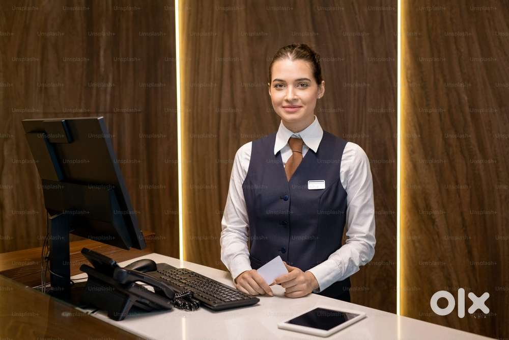 Urgently required male front office staffs