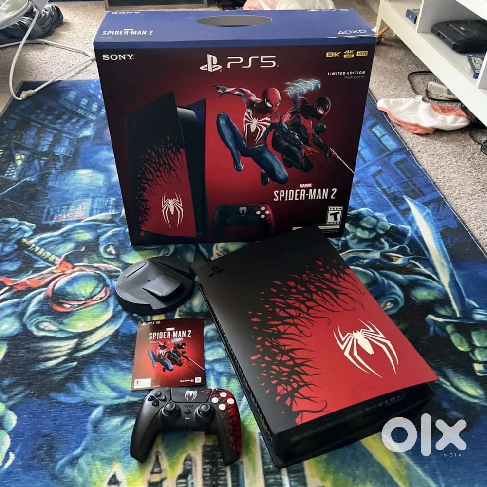 Sony PS5 Console Spider-Man 2 Limited Edition Bundle - Red/Black