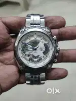 CASIO Edifice chronograph Quartz men's watch, Good working condition