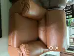 A big single sofa that can be adjusted to lie down