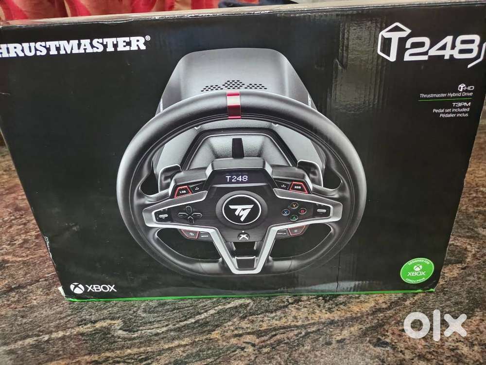 THRUSTMASTER T248 X Motion Controller (Black, Silver, For PC, Xbox)