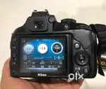 Nikon d3300 with 18-55 and 70-300 mm lens.
