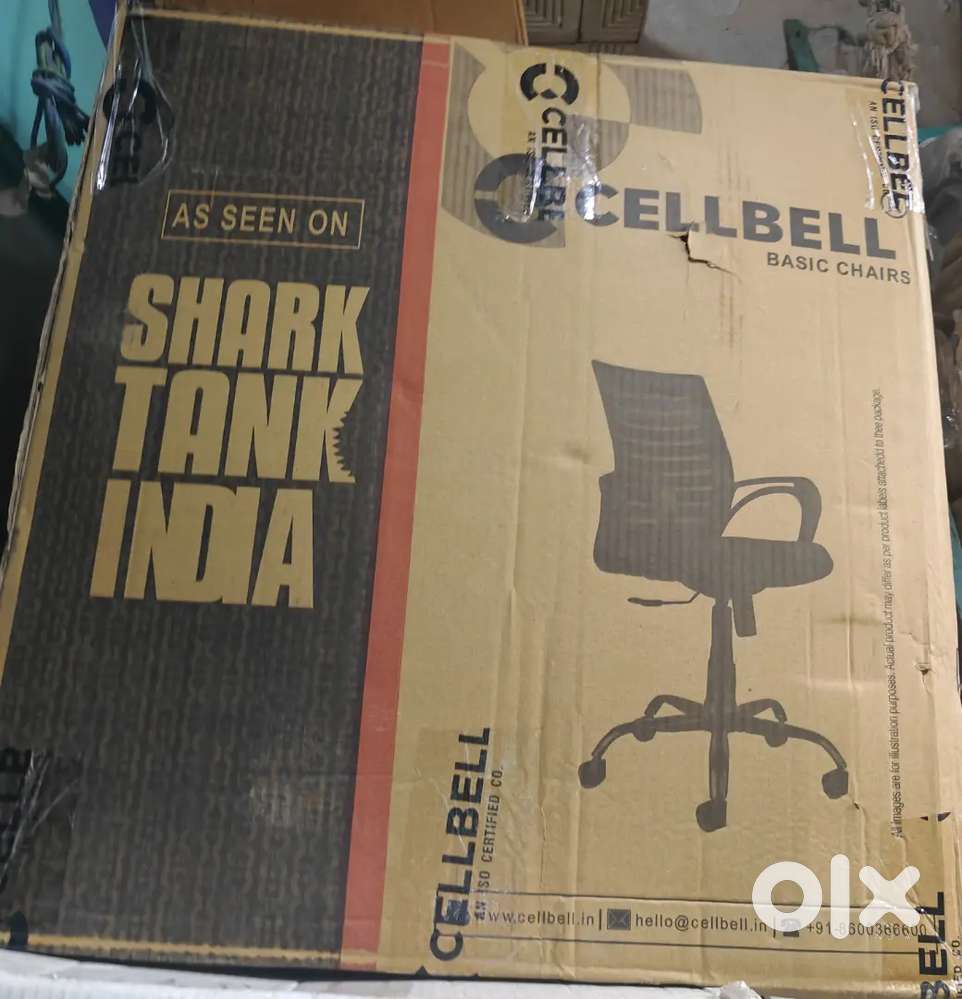 Chair - Cellbell Brand New Box pack (Blue)