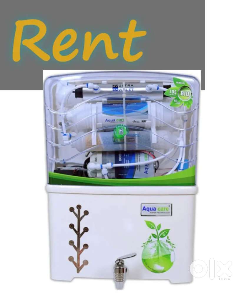 Water purifier available on rent