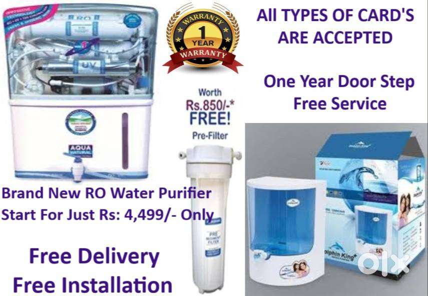 Brand New RO Water Purifier/ Filter Start For Just Rs 4,499 Only