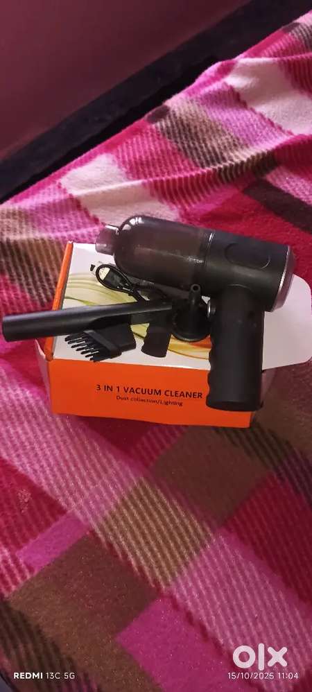 3 in 1 vaccum cleaner for dust & lighting