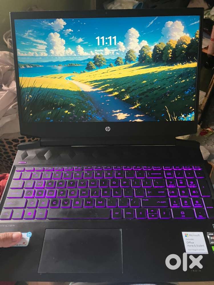 Hp pavilion RTX 3050 gaming laptop for sell