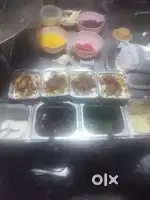 Chaat content golgappe ka steel ka thalla wait 1 kuntal ka pura steel