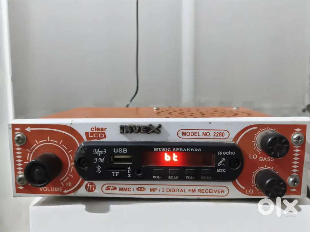 Bluetooth Music System with FM/USB/AUX – Perfect Condition