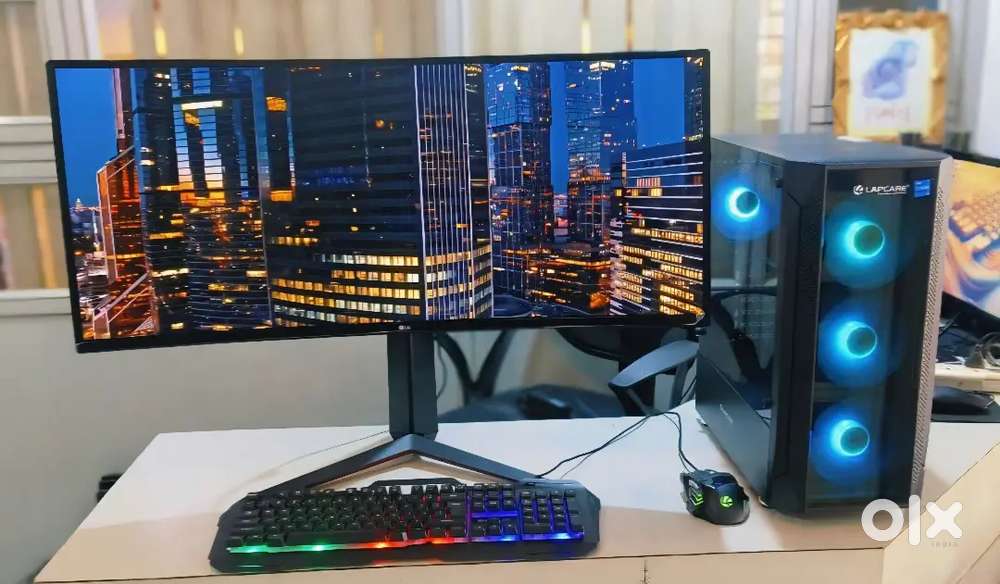 Intel i5 12th Generation LG UltraGear curved 34 inches Monitor