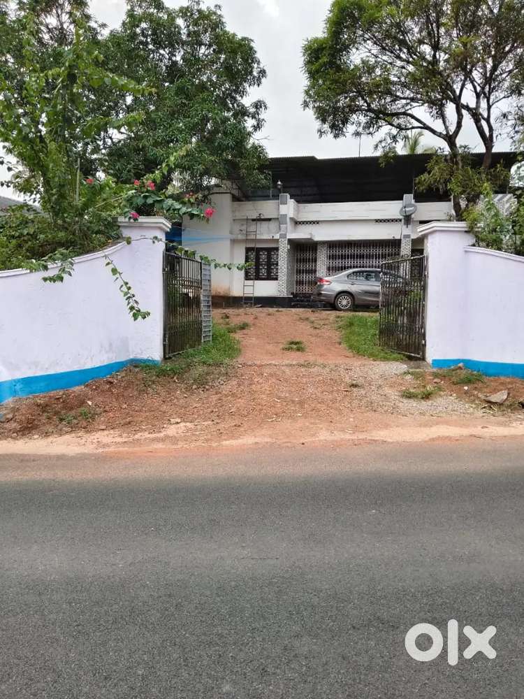 Comeercial plot for sale with house