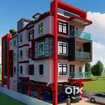 60 lakh 3bhk flat