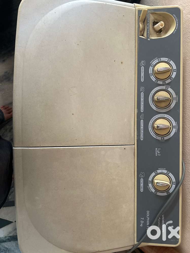 Videocon EcoWash Dolphin Plus 7 Kg Semi-Automatic Washing Machine