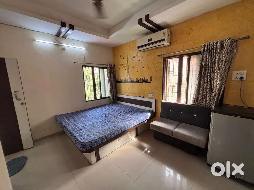 Fully Furnished 1Rk Vijay Nagar Square Near Mangal City