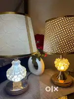 Set of 2 Dubai imported Glass Lamps