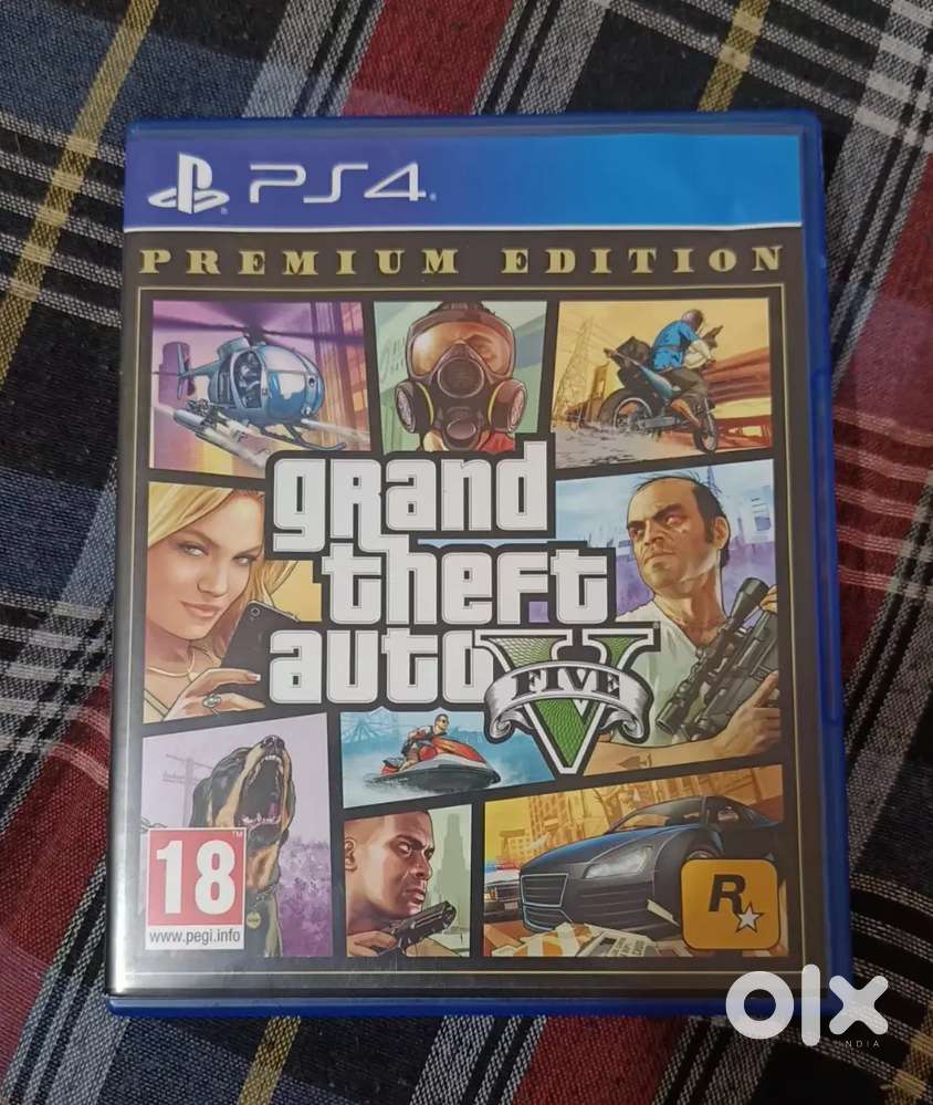 Gta 5 premium edition cd PS4