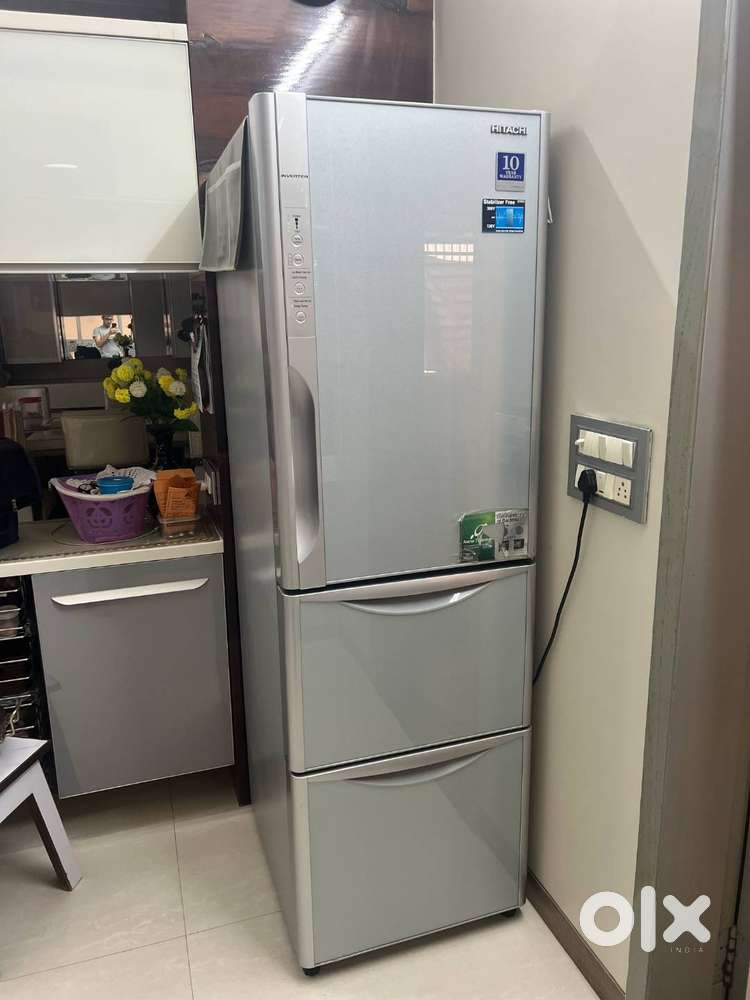 Hitachi R-SG37BPND 390 L Triple Door Refrigerator