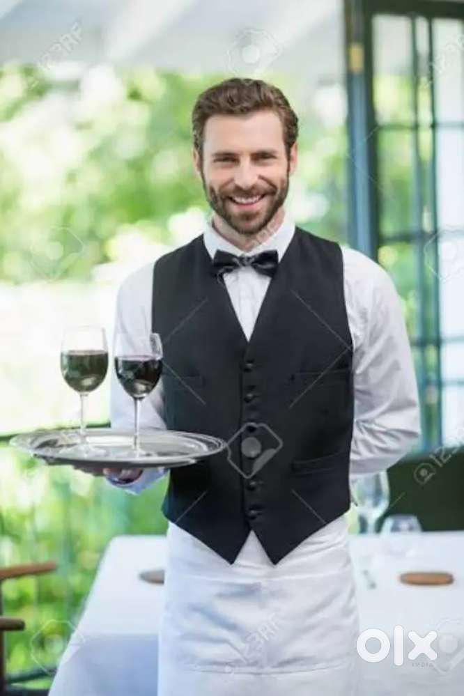 Male waiter for Restaurant in Patna
