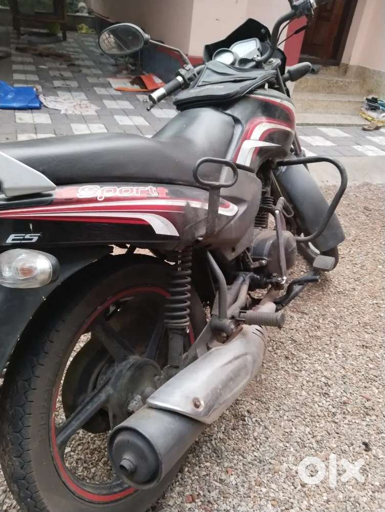 TVs motorcycle with low km