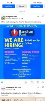 Filed come office work(Two wheeler Mandatory)