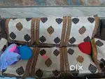 Sofa with table