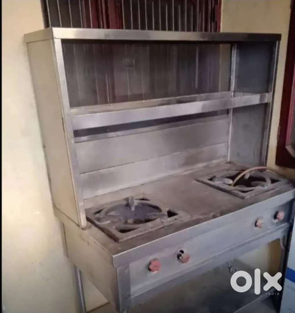 Commercial Steel Bhathi Counter