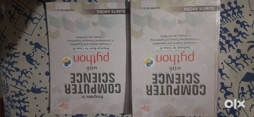 COMPUTER SCIENCE BOOK + PRACTICALACTICAL BOOK CLASS 11 NEW EDITION