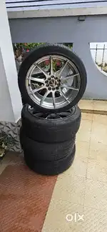 Light used polo alloys and tyres