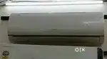 Onida 1.5 ton split AC good condition with warranty 1 year old
