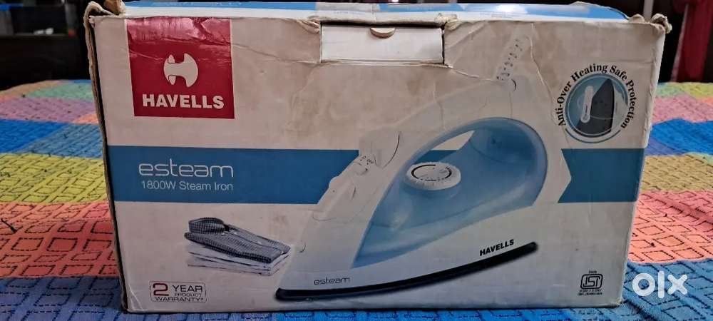 Havells Steam iron, Esteam 1800W for sale.