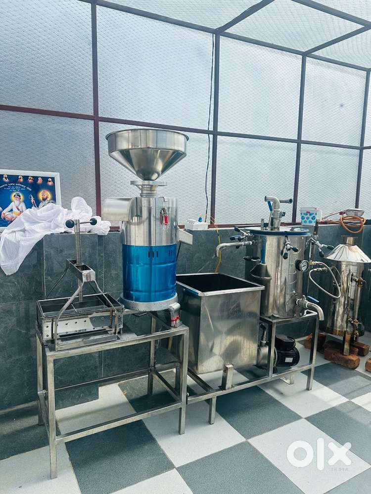 Soya Paneer (Tofu) machine